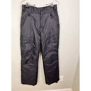 Rawik Snow Pants Women's Sz M Zephyr Cargo High-Rise Water-Resistant Black